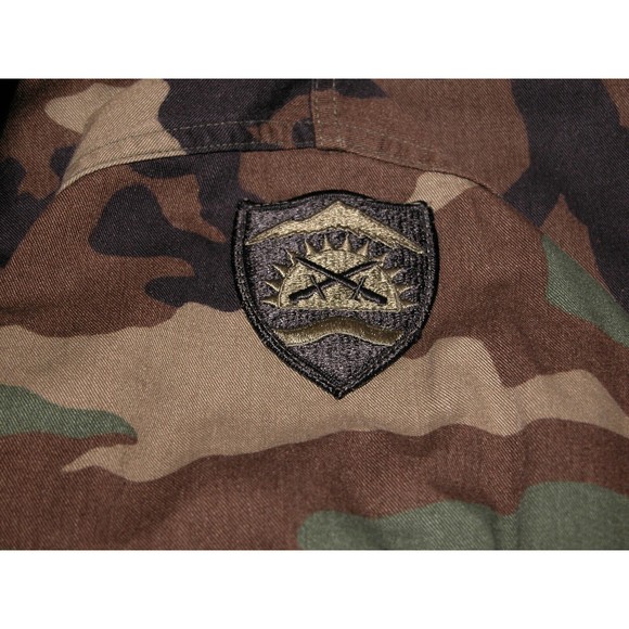 US Military Issue 99 Mens Camo Jacket Shirt Combat Woodland Camouflage Small Reg - Picture 2 of 9